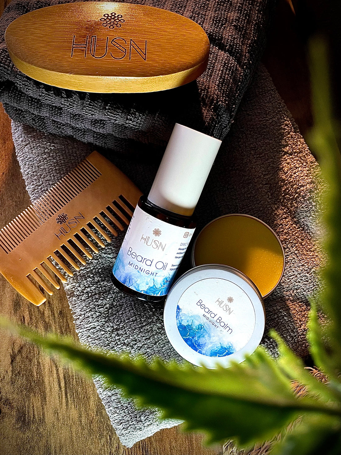 What is that exquisite distinct smell in the Midnight Beard range?