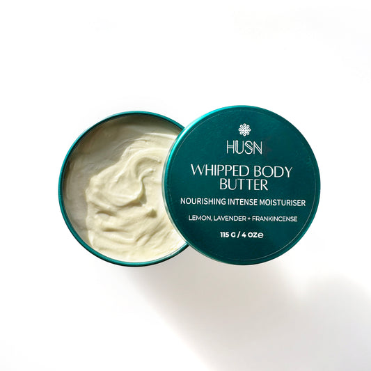 Whipped Body Butter- Lemon, Lavender + Frankincense (115G)